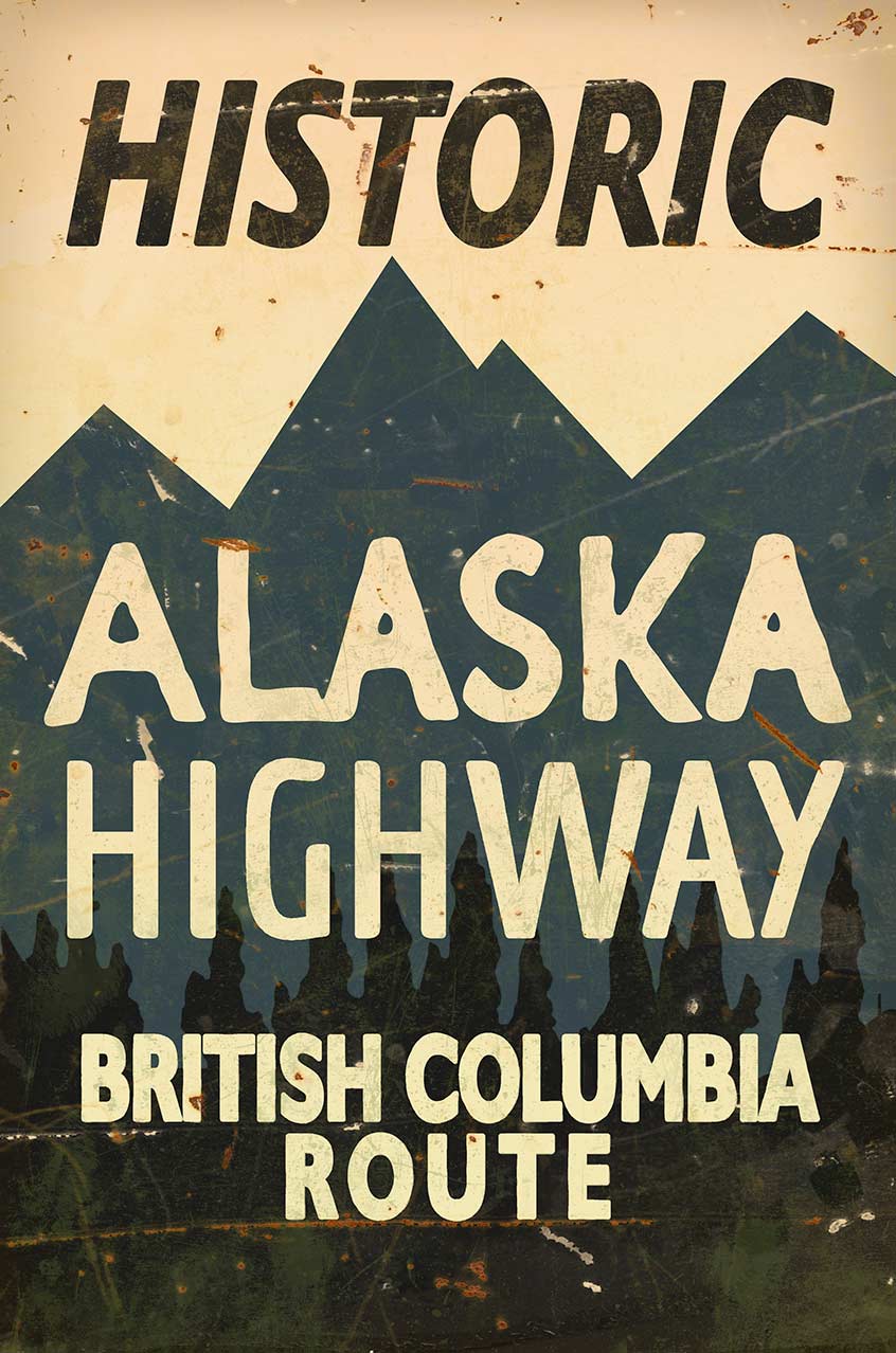 Alaska Highway 18 X 12