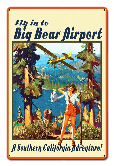 Big Bear Airport 12 X 18