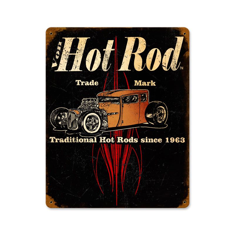 Von Hot Rod Trademark 12 x 15