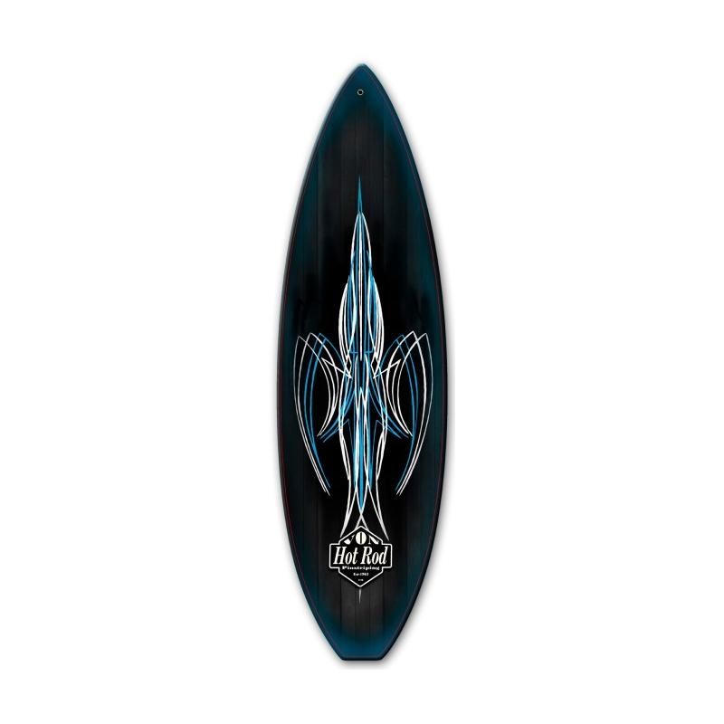 Von Hot Rod Black Surfboard 6 x 22