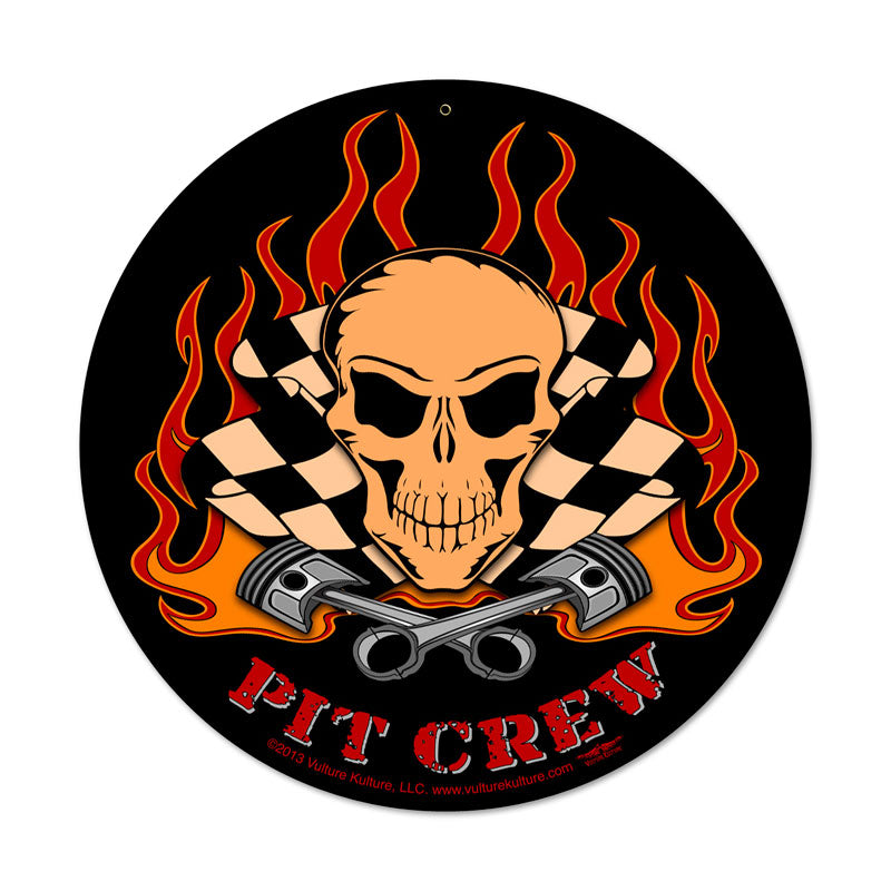 Pit Crew 14 x 14
