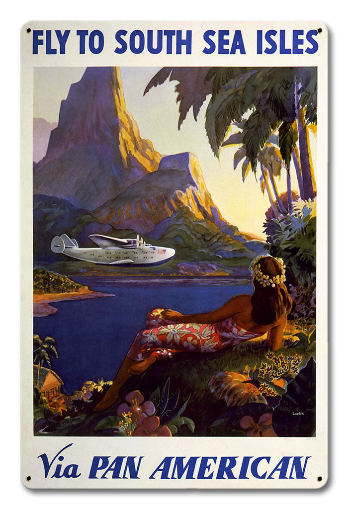 Fly To South Sea Isles 24 x 36