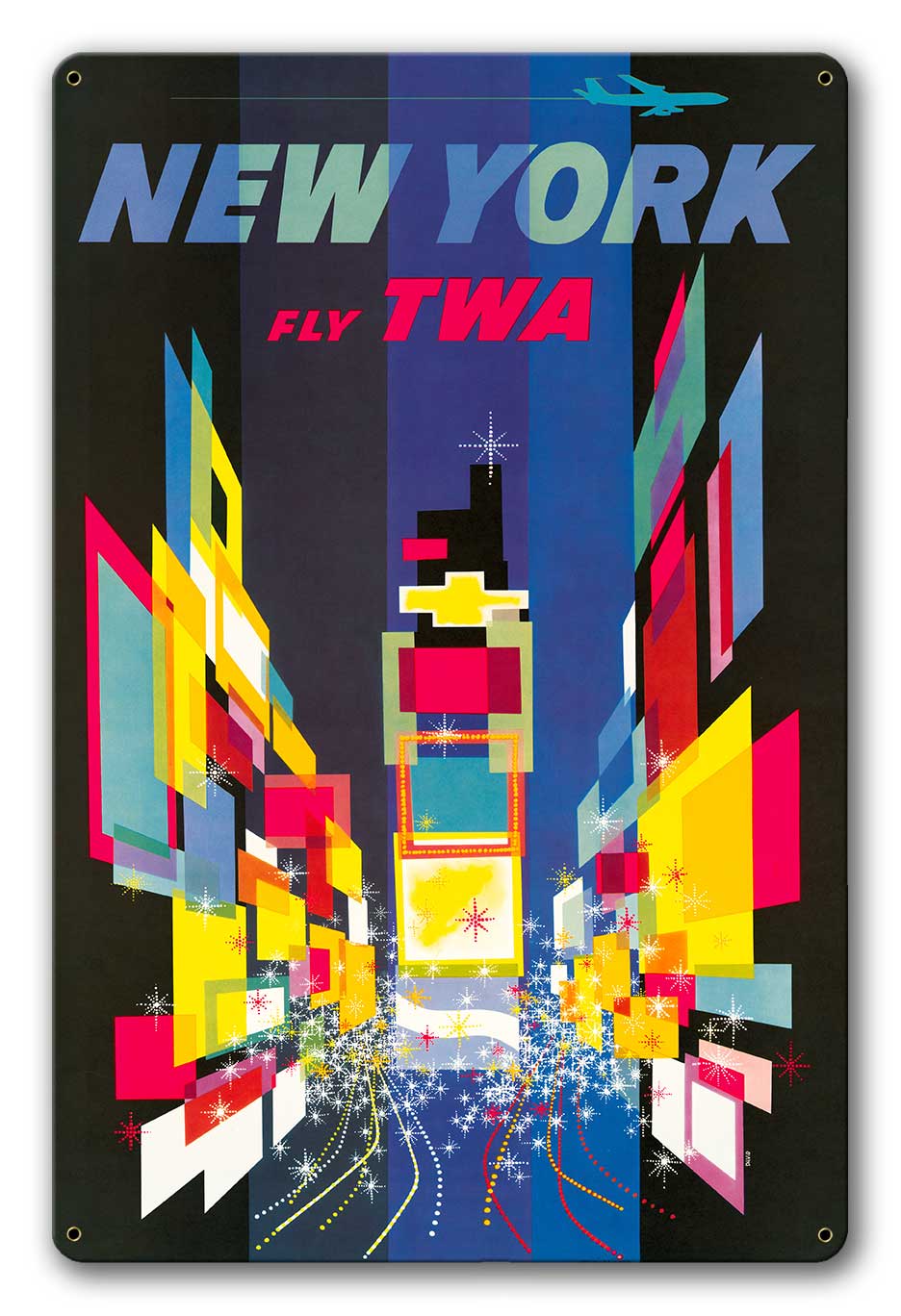 New York Fly Twa 16 x 24