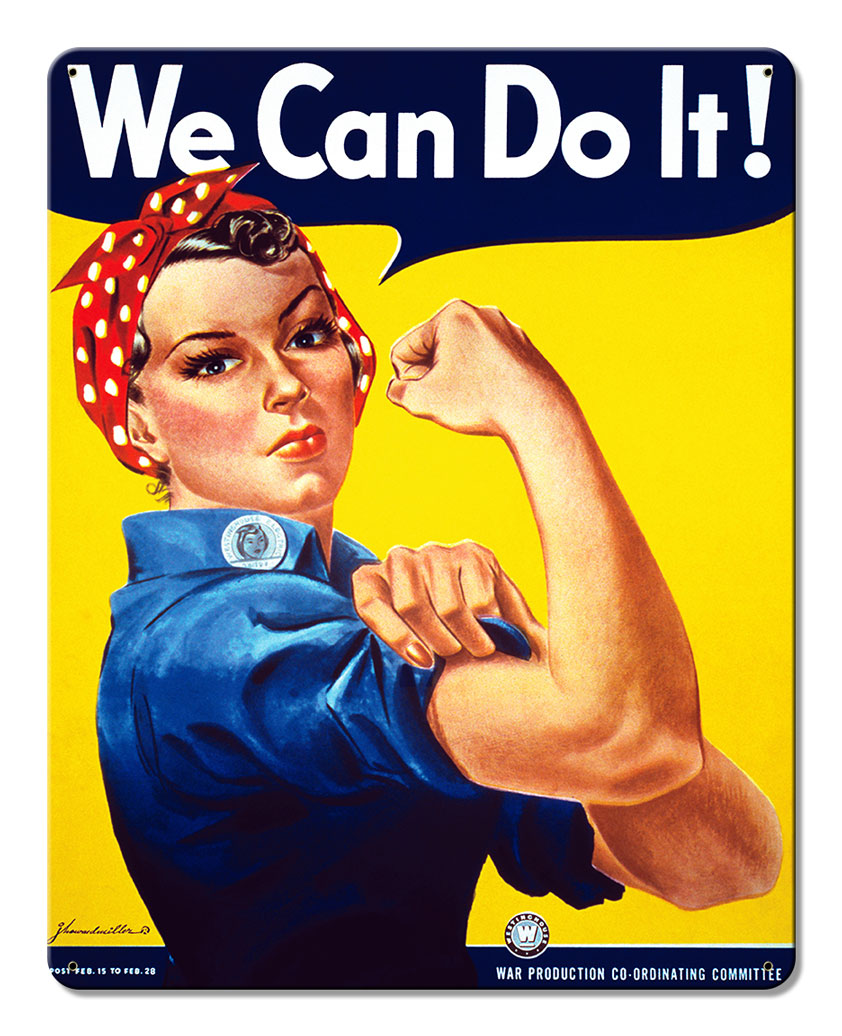 Rosie Riveter 24 x 30