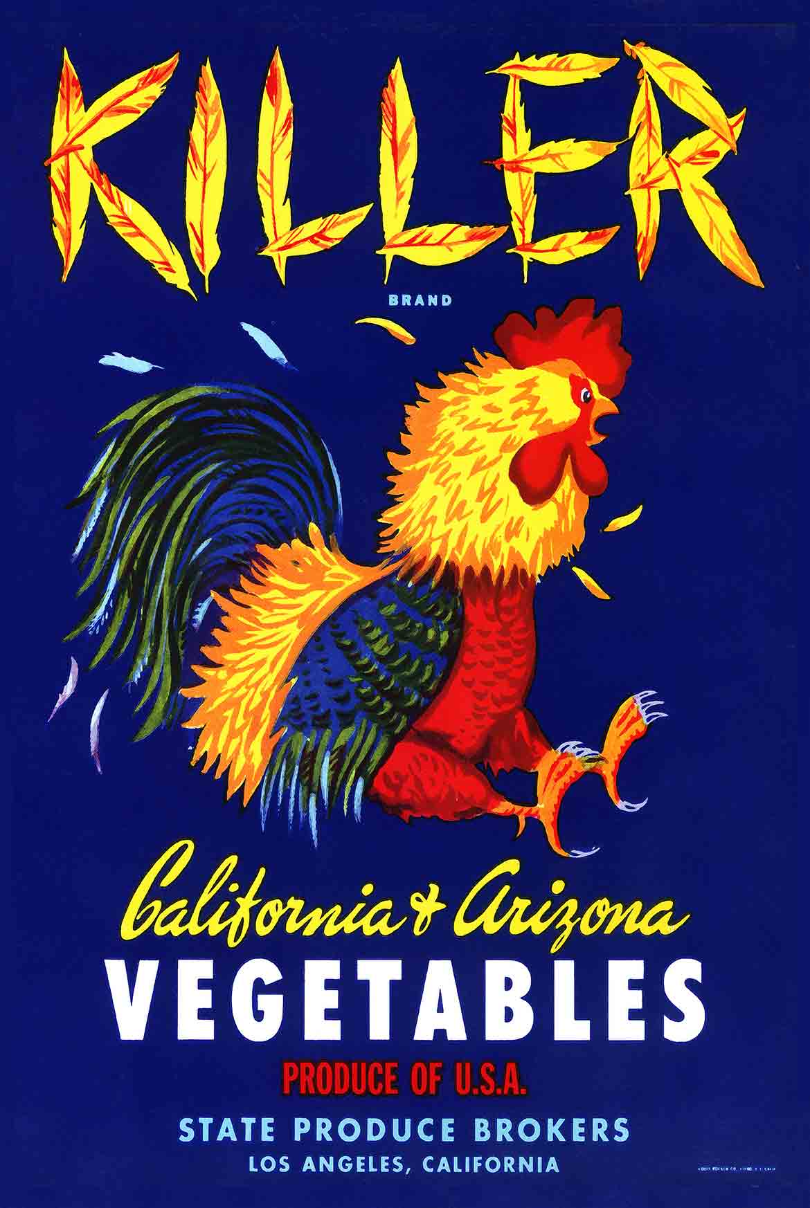 Killer Vegetables 16 x 24
