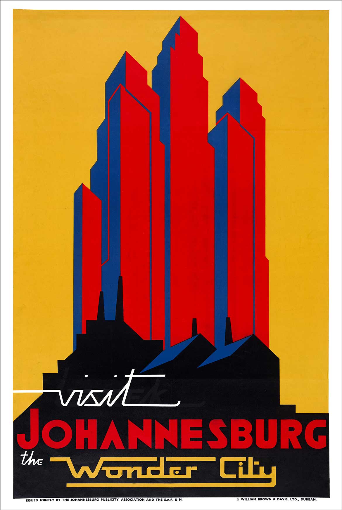 Visit Johannesburg 16 x 24