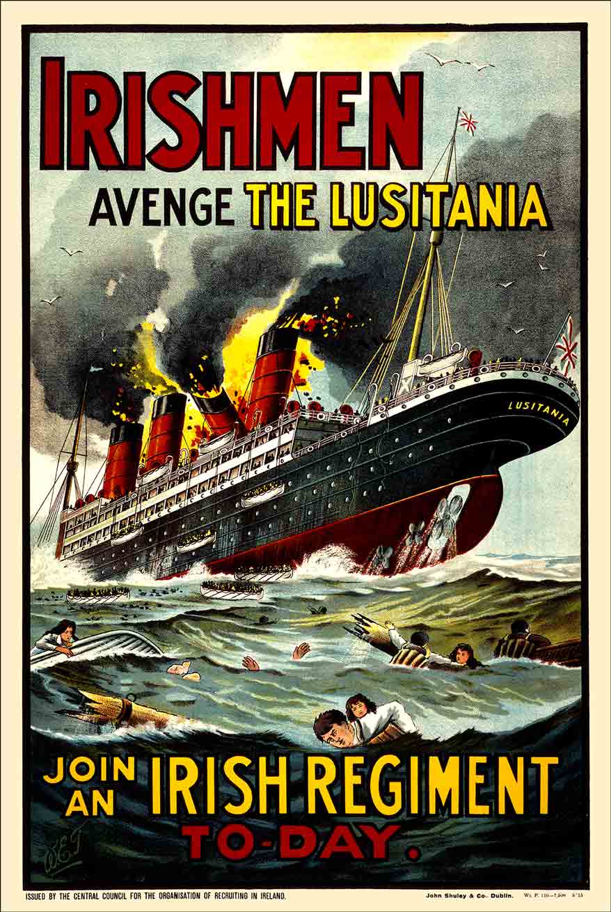 Lusitania 16 x 24
