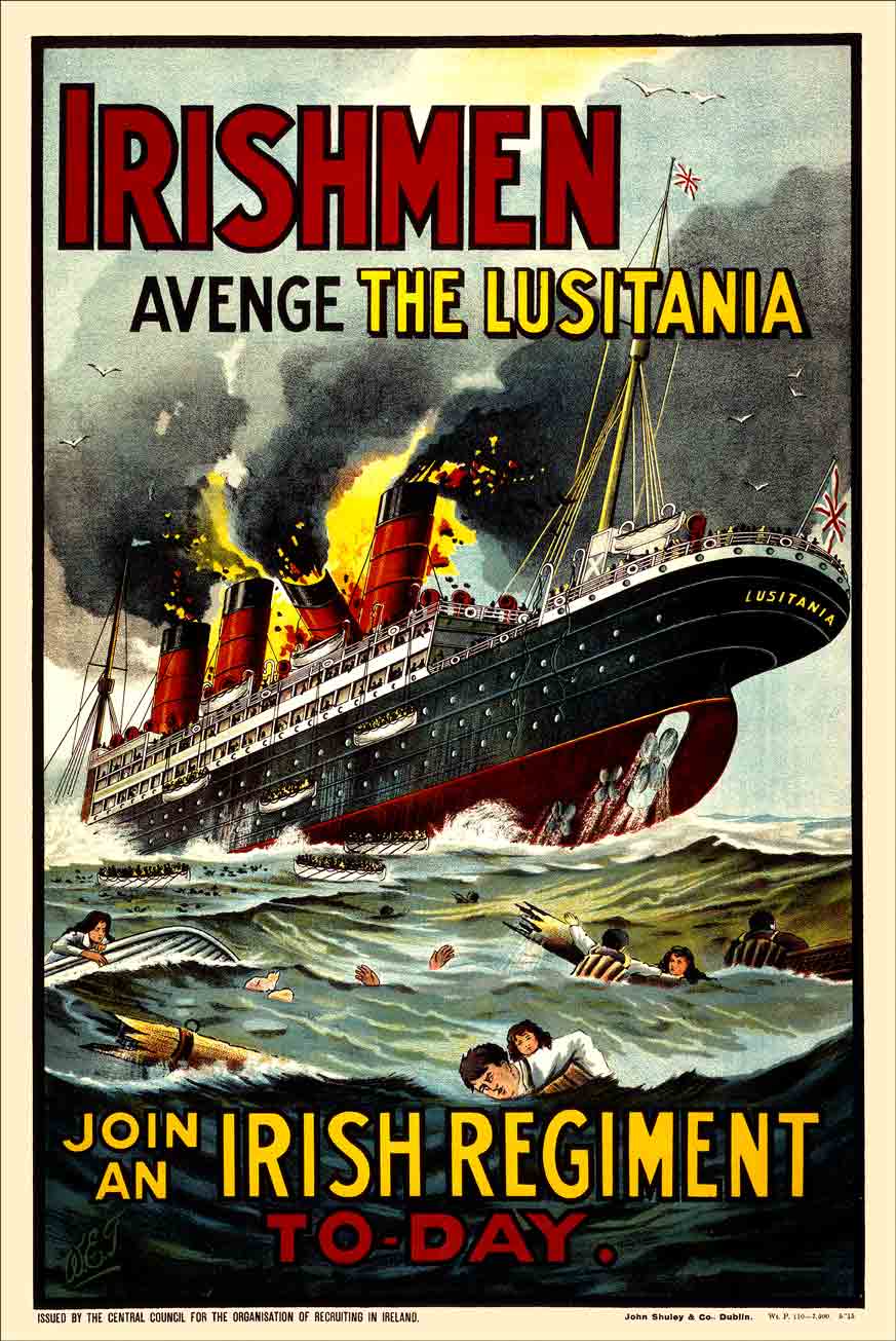 Lusitania 24 x 36
