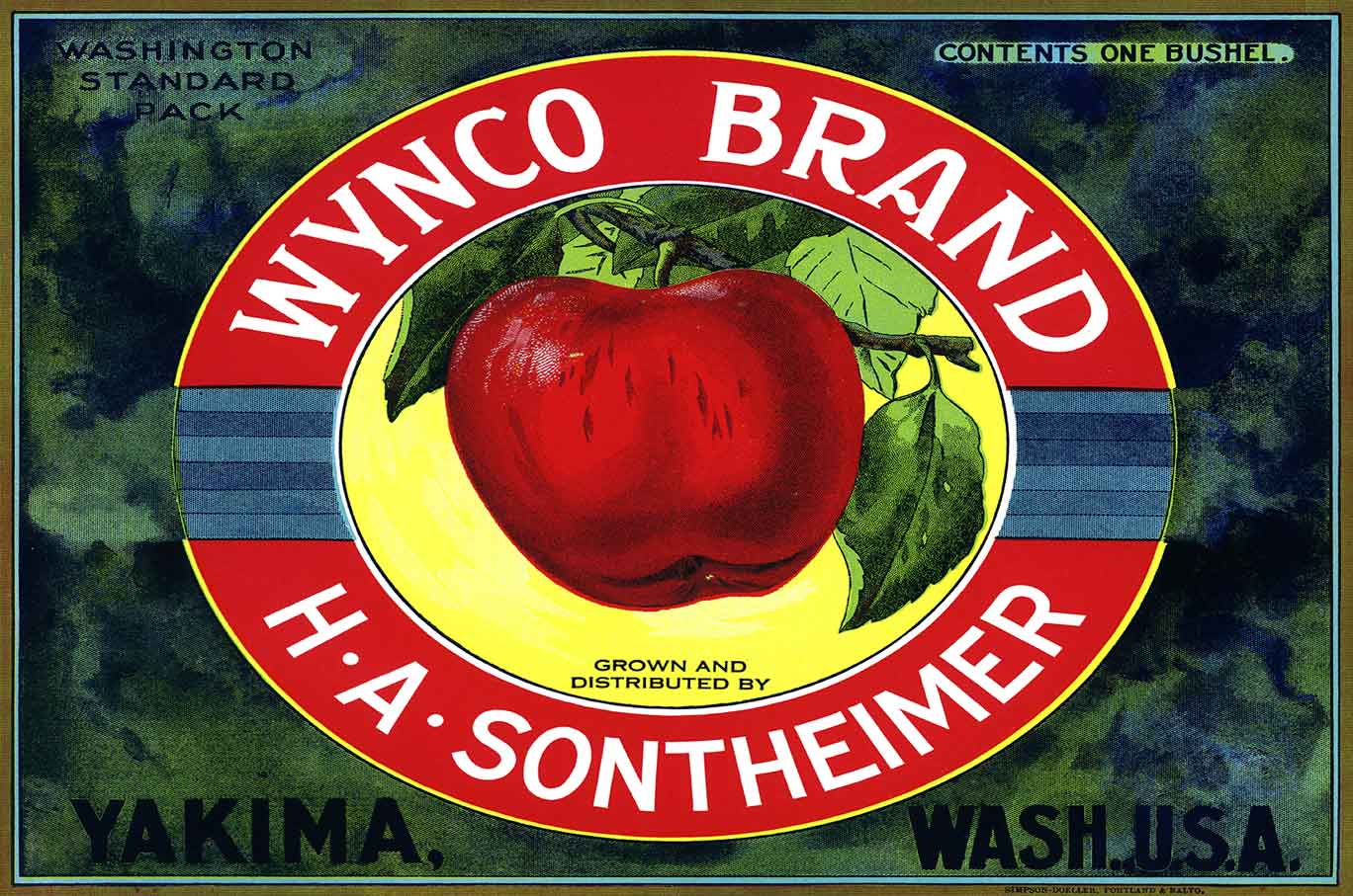 Wynco Brand Apples 24 x 16