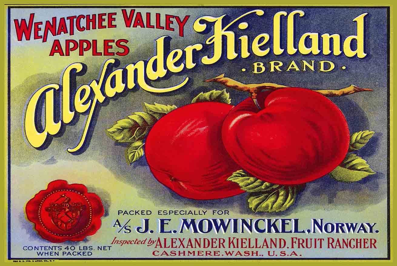 Alexander Kielland Apples 24 x 16