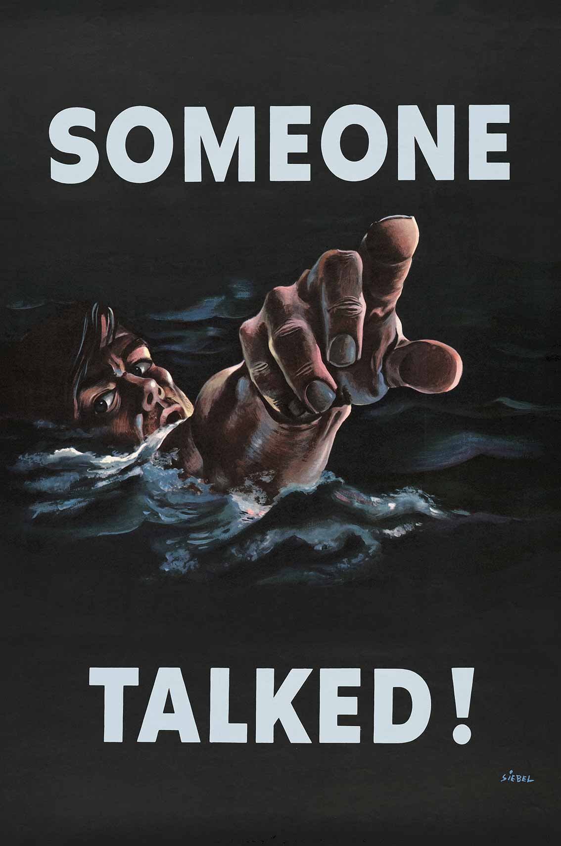 Someone Talked 16 x 24