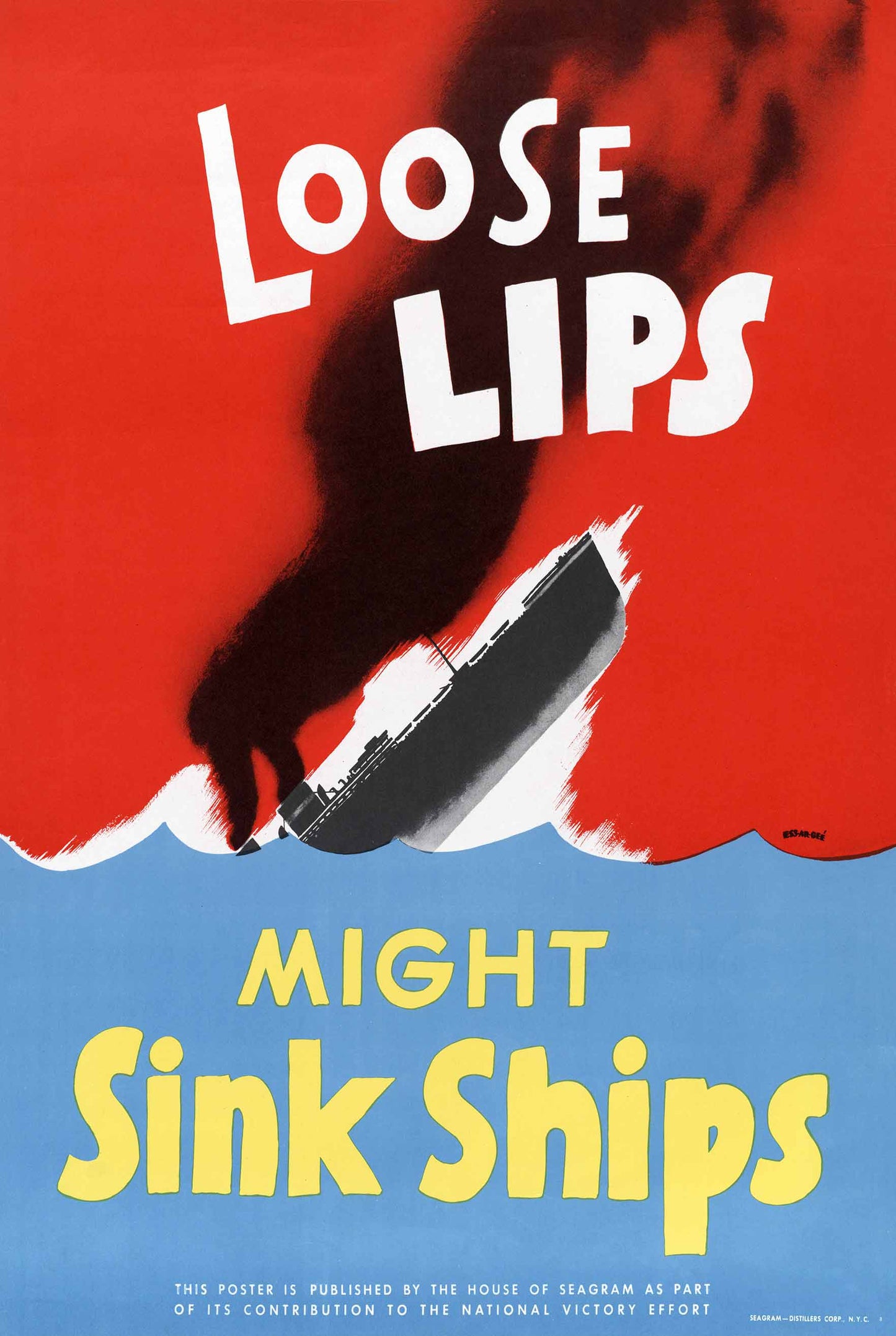Loose Lips 24 x 36