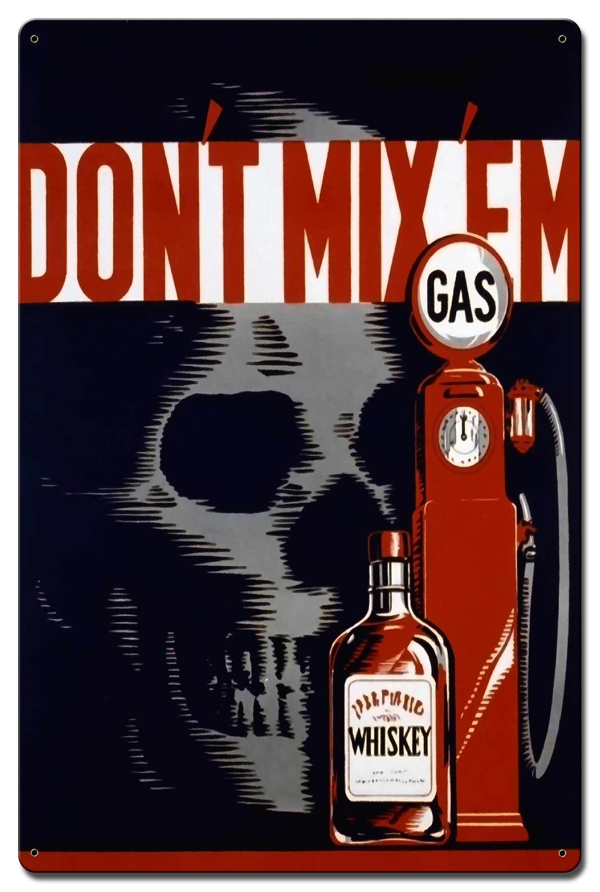 Don'T Mix 'Em 16 x 24