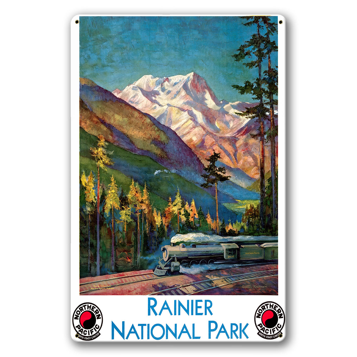 Rainier National Park 12 x 18