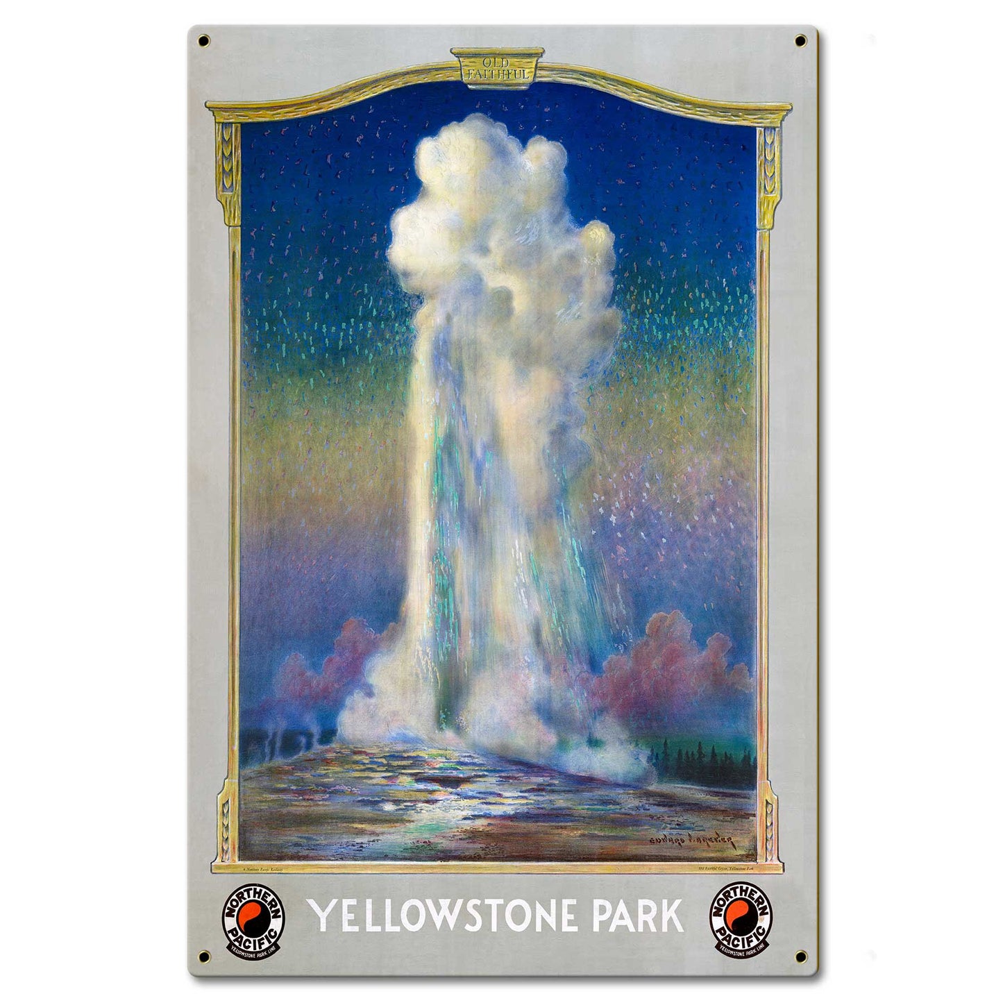 Old Faithful 24 x 36
