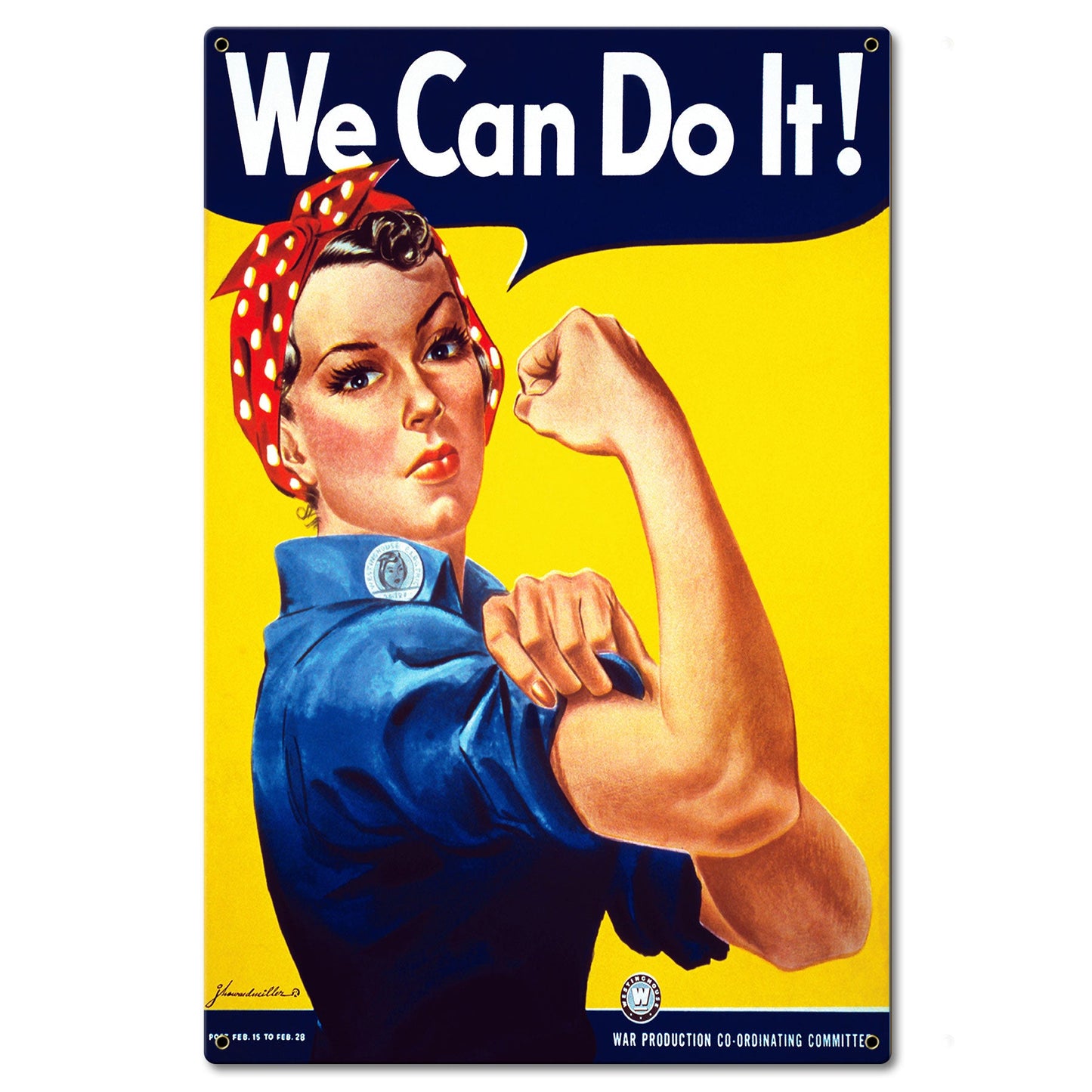 Rosie Riveter 16 x 24