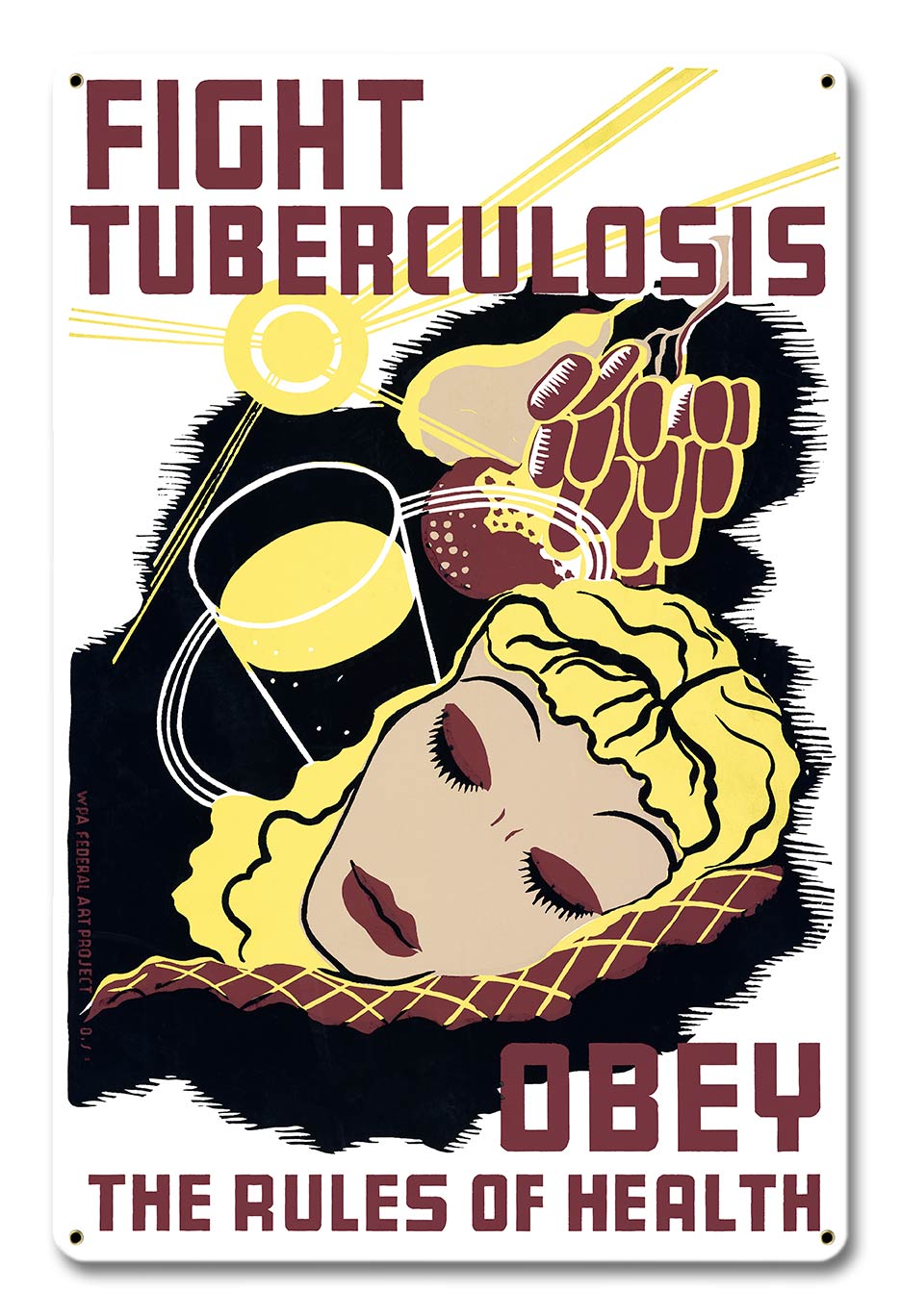 Fight Tuberculosis 12 x 18