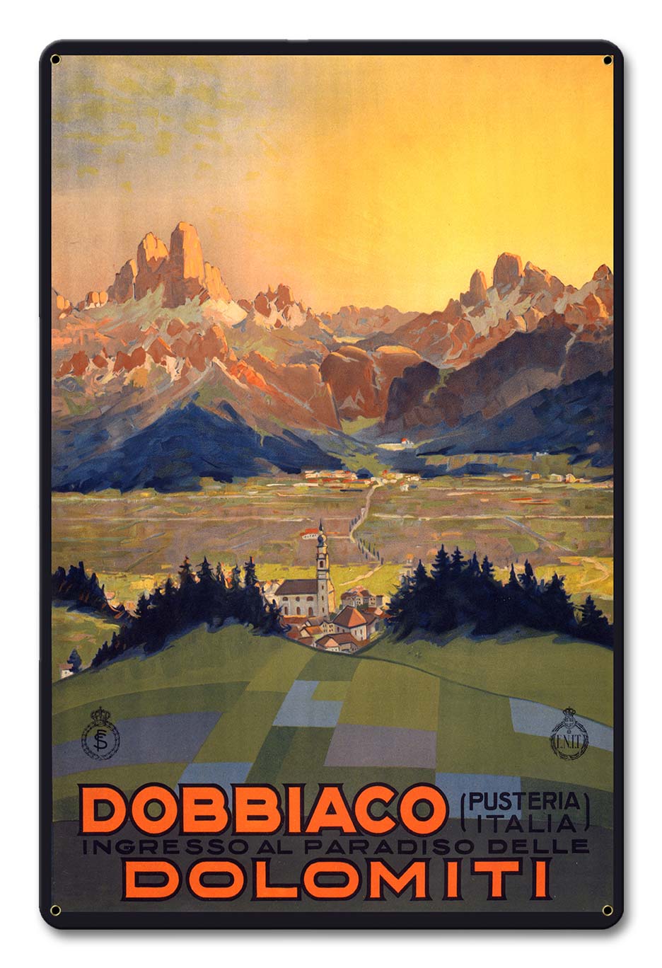 Dobbiaco Italy 12 x 18