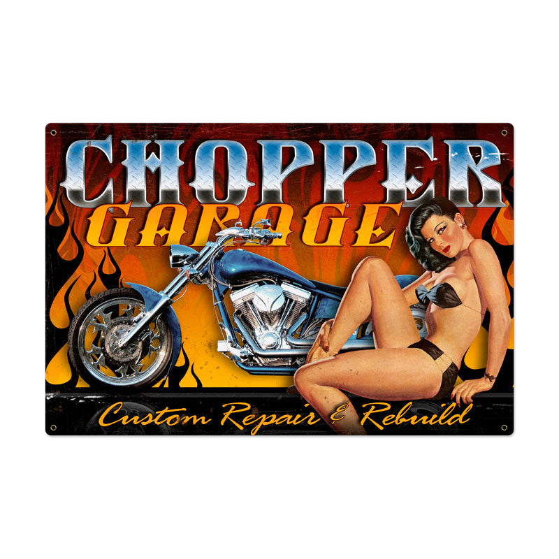 Chopper Garage 36 x 24