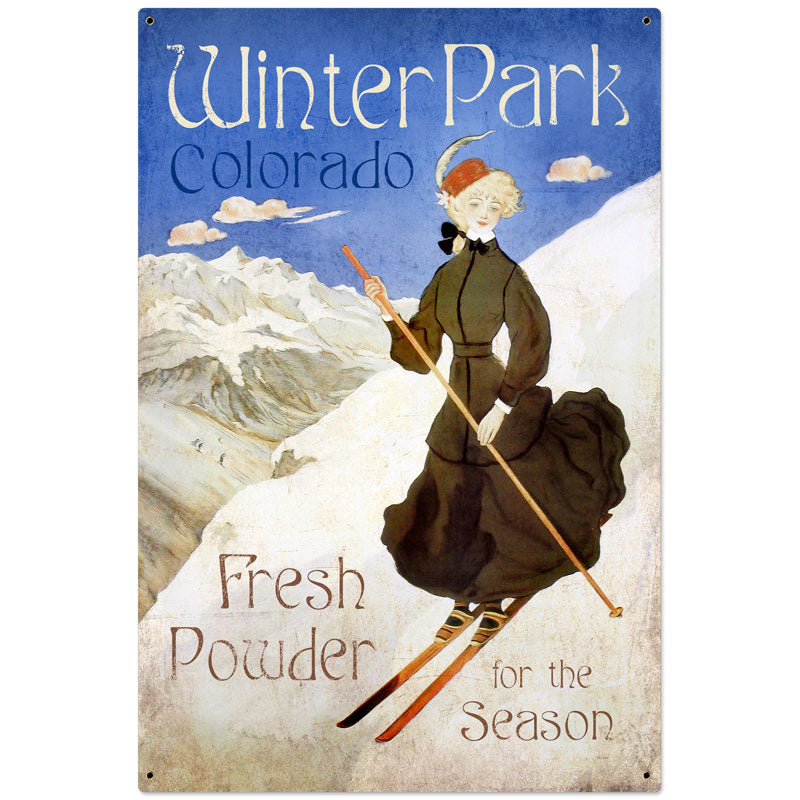 Ski Winter Park 24 x 36
