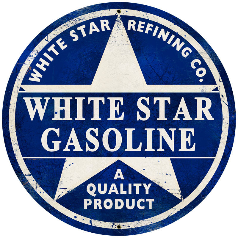 White Star Gasoline 28 x 28