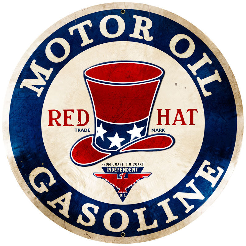 Red Hat Gasoline 28 x 28