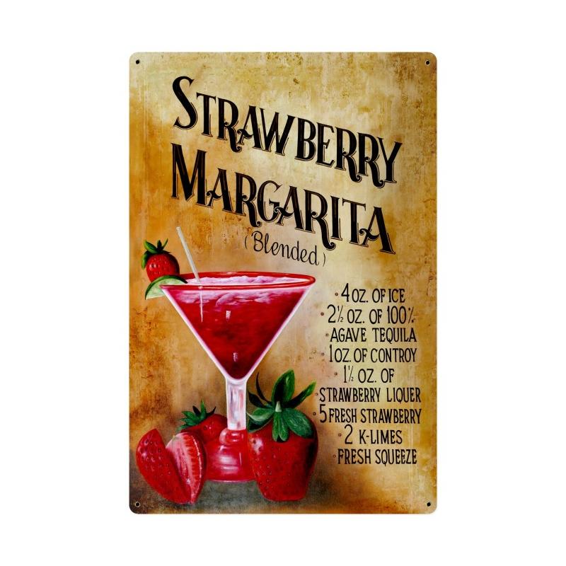 Strawberry Margarita Recipe 24 x 36