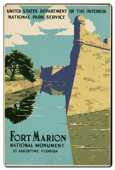 Fort Marion 24 x 36