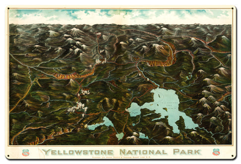 Yellowstone National 36 x 24