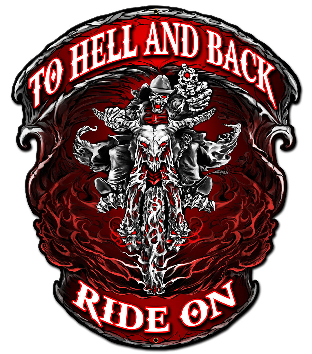 Hell And Back Ride On 14 x 16