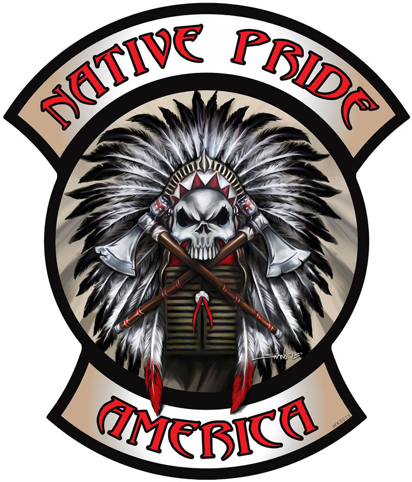 Native Pride Indian 26 x 22