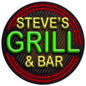 Grill And Bar Personalized 14 x 14