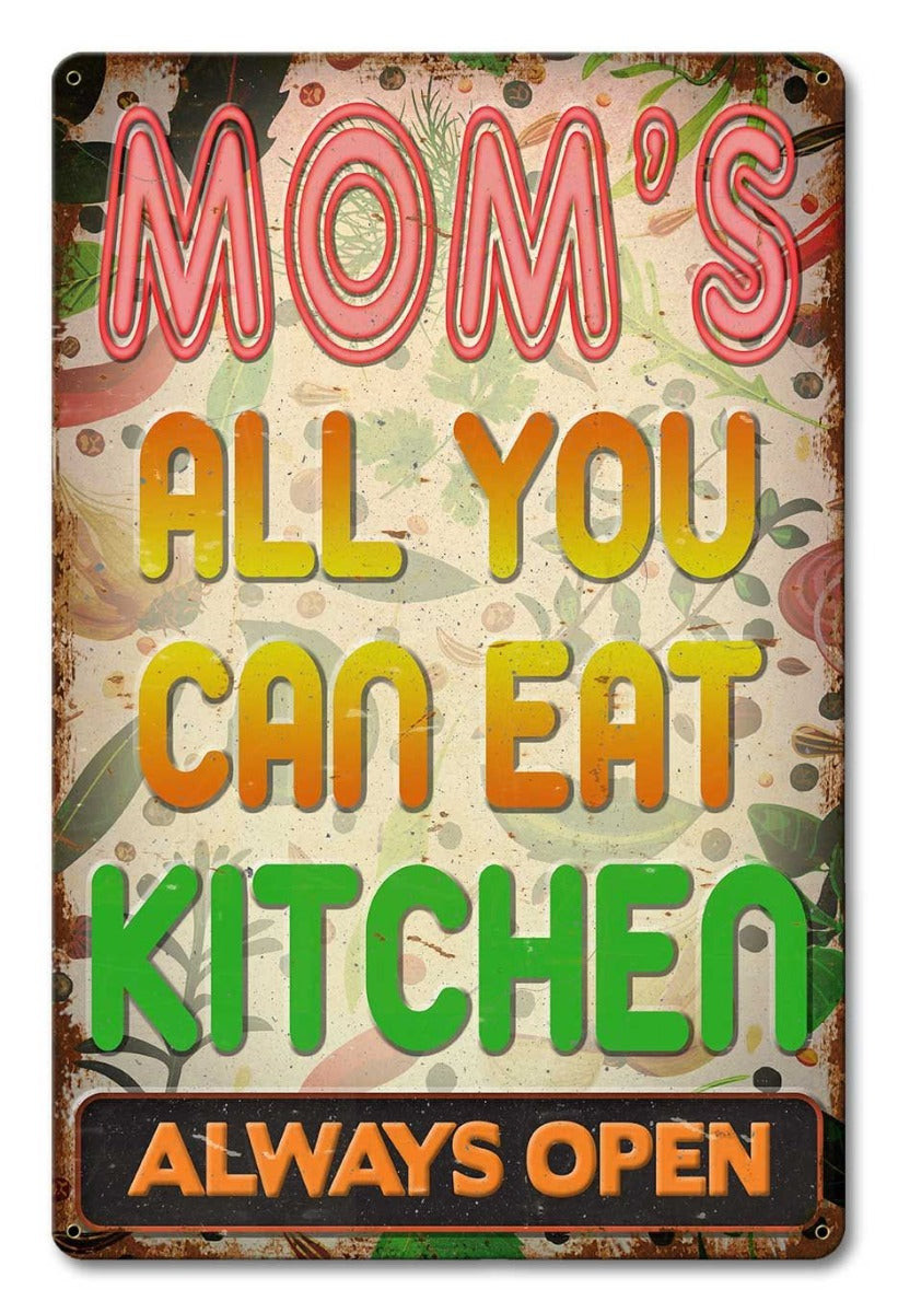 Moms Kitchen 12 x 18