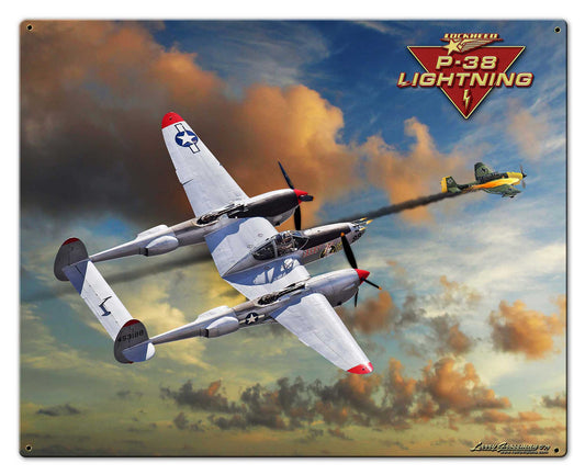 P-38 J Lightning 30 X 24