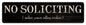No Soliciting Unless Cookies 20 X 5