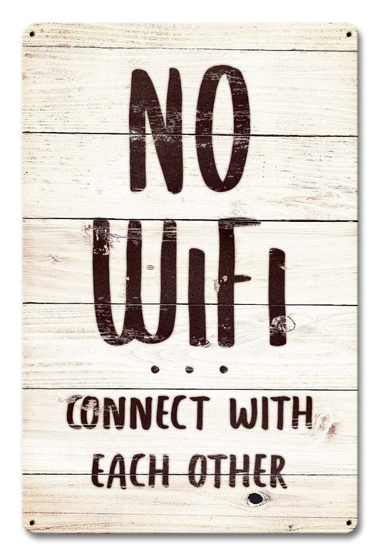 No Wifi Connect With Each Other 12 x 18