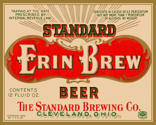 ERIN BREW BEER 24 x 30