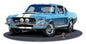 1967 Shelby Mustang Gt500 16 X 7