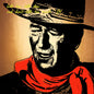 John Wayne Talk Low Talk Slow 24 X 24