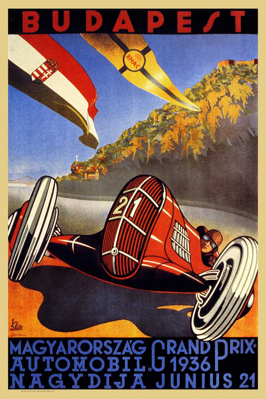 Budapest Grand Prix 24 X 36