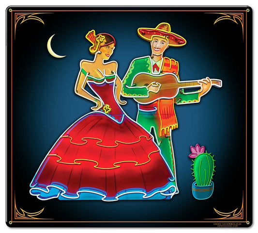 Neon Serenade 18 X 20