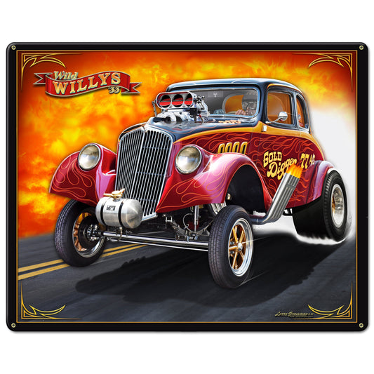 WILLYS GOLD DIGGER 12x15