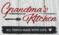 Grandma'S Kitchen 14 x 8