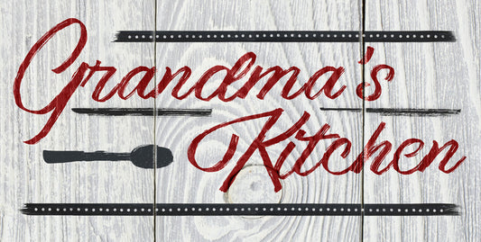 Grandma'S Kitchen 24 x 12