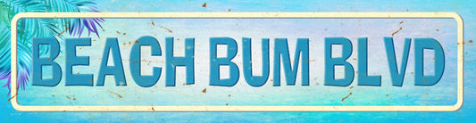 Beach Bum Blvd 20 X 5