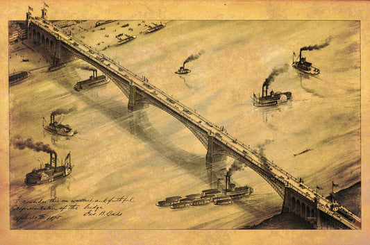 St Louis 1875 24 x 16