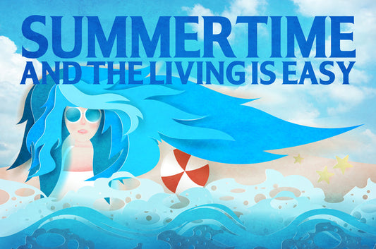 Summertime Living Easy 18 x 12