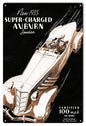 Auburn Speedster Classic Car 12×18