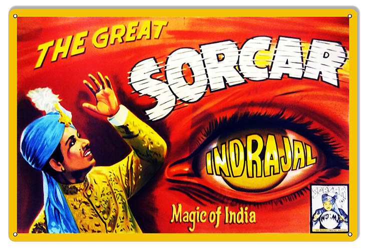 The Great Sorcar Magician 12×18