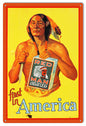 Red Man Cigarette Cigar 12×18